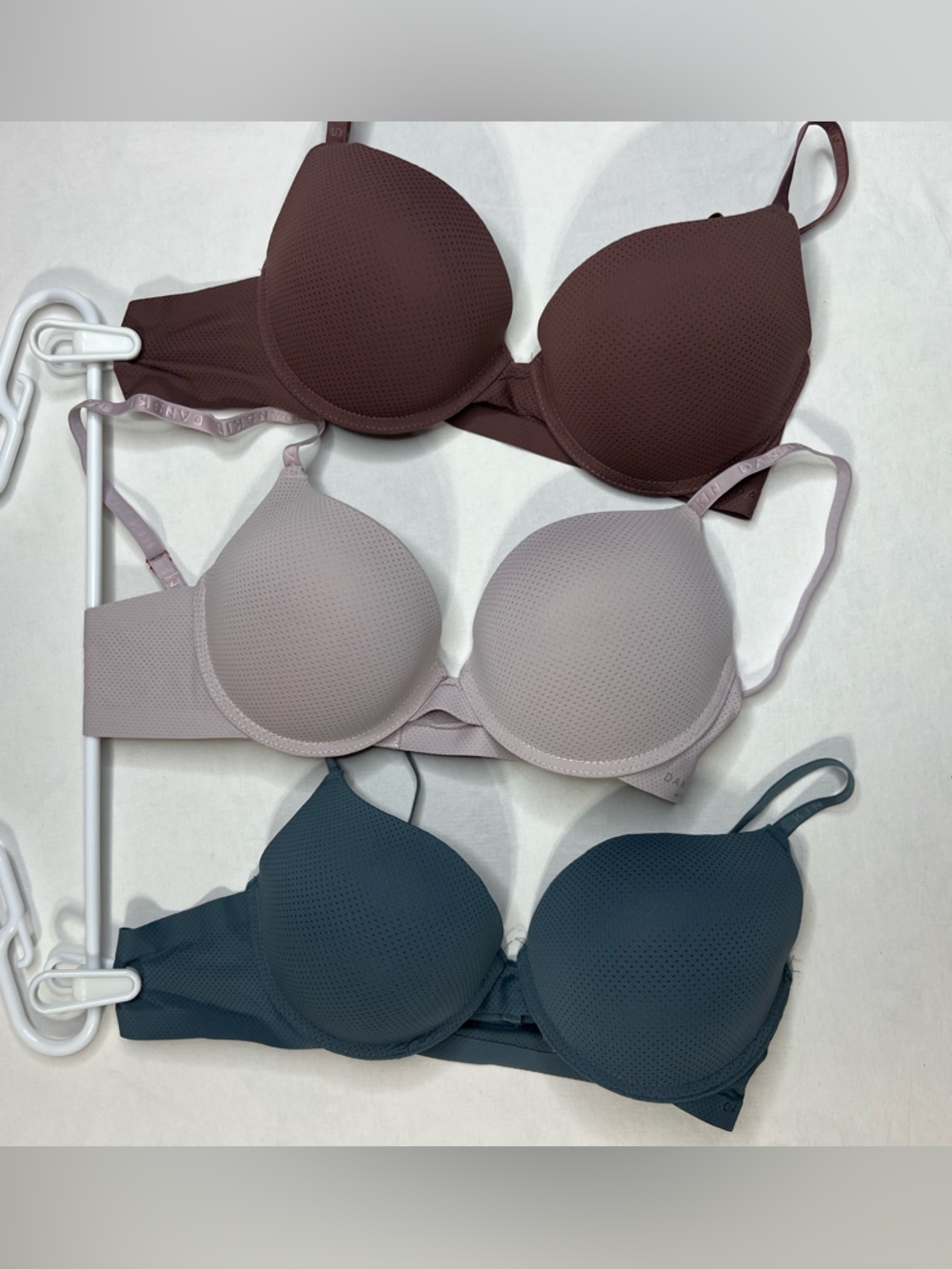 Danskin Breathable Seamless Push Up Bra 3 Pack Size 36B
